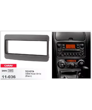 Переходная рамка CARAV 11-036 TOYOTA OEM Head Units / универсальная