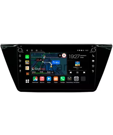 Volkswagen Touran 3 2015-2024 (глянец) Canbox M-Line 7805-10-661 на Android 10 (4G-SIM, 2/32, DSP, QLed) С крутилками