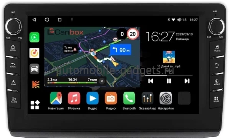 Штатная магнитола Canbox M-Line 7835-10-1422 для Renault Trafic 2 2006-2014 на Android 10 (4G-SIM, 2/32, DSP, QLed) С крутилками