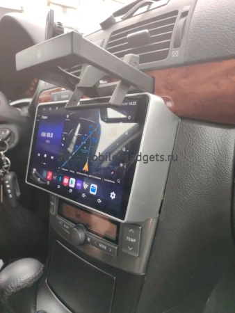 Штатная магнитола Canbox EVO 2K 5815-9371 для Toyota Avensis 2 2003-2009 серая на Android 14 (4G-SIM, 6/128, DSP, QLed, AI, 360)