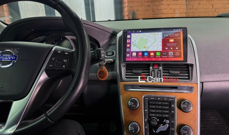 Штатная магнитола Volvo XC60 2008-2017 (матовая, темно-серая) Canbox EVO 2K 5833-9-788 на Android 14 (4G-SIM, 16/512, DSP, QLed, AI, 360)