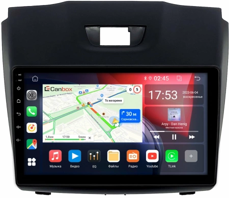 Isuzu D-Max 2 2012-2020 (тип 1) Canbox GT9-9054 2/32 Android 10 (IPS, DSP, CarPlay)