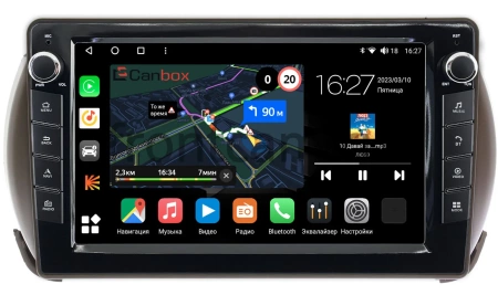 Штатная магнитола Mazda Carol 6 2009-2014 Canbox M-Line 7821-9281 на Android 10 (4G-SIM, 2/32, DSP, IPS) С крутилками