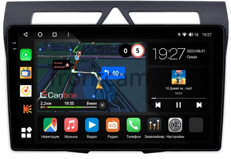 Kia Picanto 2007-2011 Canbox M-Line 2K 4177-9-2139 на Android 10 (4G-SIM, 2/32, DSP, QLed)