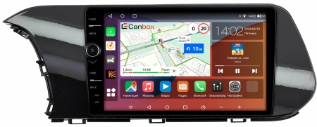 Hyundai i20 3 2020-2024 (глянцевая) Canbox H-Line 7852-10-0250 на Android 10 (4G-SIM, 4/32, DSP, QLed)