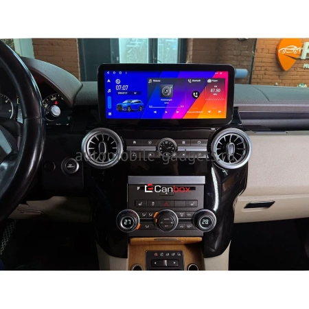 Штатная магнитола Land Rover Discovery 4 2009-2016 (для авто с кнопкой SETUP) 10.25 дюйма Canbox GTR-4025-0493 на Android 10 (CarPlay, 4/64, DSP, QLed) Audi Style