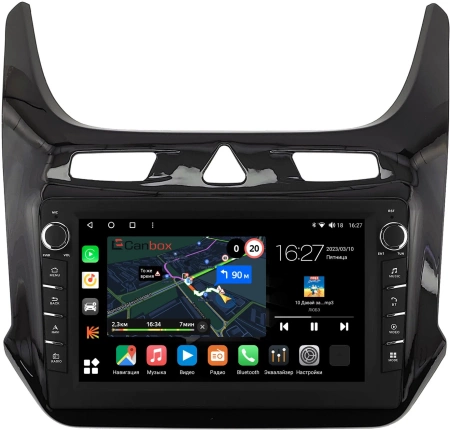 Штатная магнитола Canbox M-Line 7831-9-408 для Chevrolet Cobalt 2 2011-2024 (черный глянец) на Android 10 (4G-SIM, 2/32, DSP, IPS) С крутилками