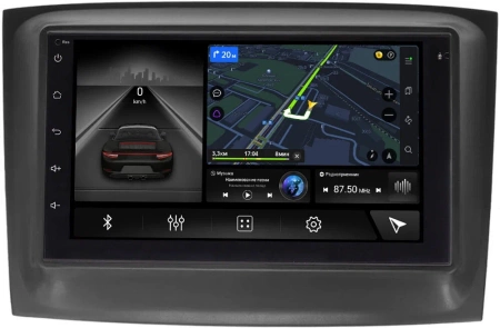 Магнитола в штатное место Fiat Doblo 2 2015-2022 Canbox 2/32 на Android 10 (GT7-RP-11-636-221) (IPS, DSP, CarPlay)
