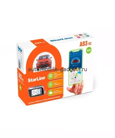 StarLine A93 V2 ECO Автосигнализация с автозапуском