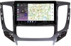 Kuberg OL-9567-2-Q-TS105 Штатная магнитола для Mitsubishi L200 5 2015-2019 (климат), Pajero Sport 3 2016-2023 (МКПП), FIAT Fullback на Android 14 c 6GB, DSP, 4G
