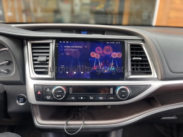 Штатная магнитола Toyota Highlander 3 (U50) 2013-2019 Canbox EVO 2K 5830-1035 на Android 14 (4G-SIM, 12/256, DSP, QLed, AI, 360)