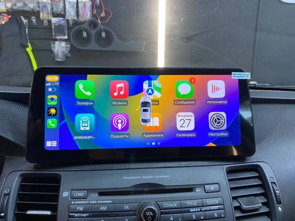 Штатная магнитола Wide Media KS-MFBc-QR T для Honda Accord 8 (2007-2013) на Android 10 (4G-SIM, 3/32, DSP, QLed)