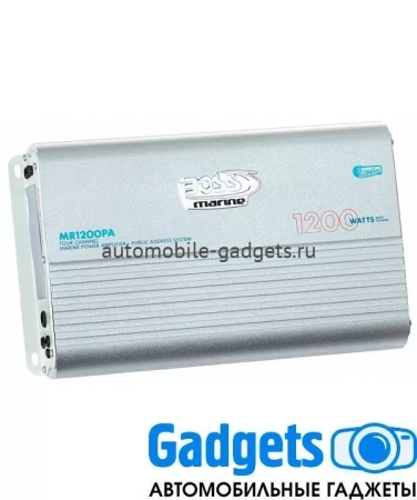 Влагозащищенный усилитель BOSS Audio Marine MR1200PA (1200 Вт., 4 канала)