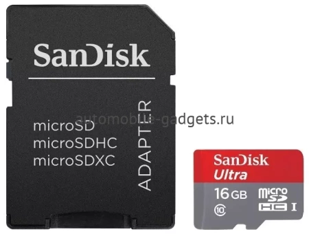 SANDISK MICROSDHC 16GB UHS-I ULTRA