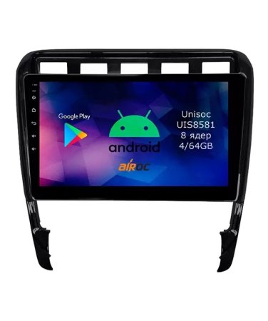 Airoc RM-2921 штатная магнитола для Porsche Cayenne (955/957) 2002-2010 на Android 12 с 4GB, DSP, 4G