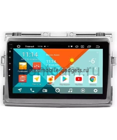 Wide Media KS9093QR-3/32 (4G-SIM) штатная магнитола для Toyota Estima III, Previa (2006+) на Android 10 c 3GB оперативной памяти, DSP процессором