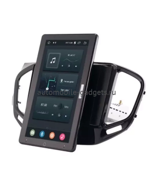 Carmedia OL-9061-2D-RL (вертикально-поворотный экран) магнитола для Lada Vesta, Vesta Cross 2015+ на Android 10 с 4Гб, DSP