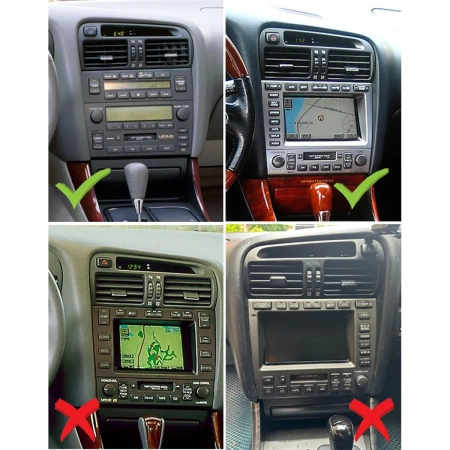 Штатная магнитола Lexus GS 2 1997-2004 (Тип A, В) Canbox GTR9-2378 4/64 Android 10 (IPS, DSP, CarPlay)