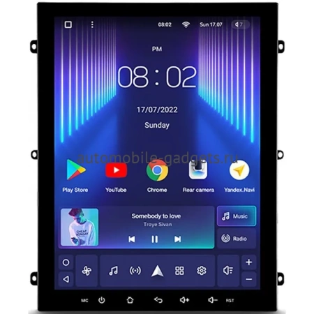 Магнитола под рамки 9.7" Teyes TPRO 2 MJD (Tesla style) 9.7 дюймов 4/64 на Android 10 (4G-SIM, DSP, QLed)