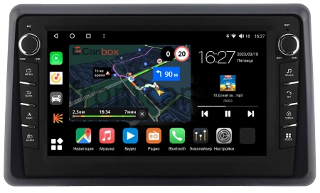 Renault Express 2 2021-2024 Canbox M-Line 7831-9-1563 на Android 10 (4G-SIM, 2/32, DSP, IPS) С крутилками