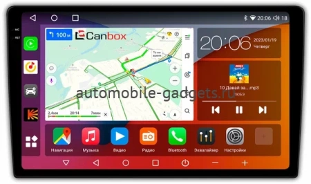 Штатная магнитола Hyundai Porter 2009-2012 Canbox H-Line 2K 4180-9-0245 на Android 10 (4G-SIM, 4/32, DSP, QLed)
