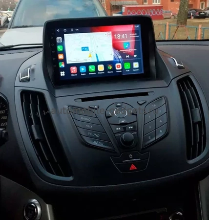 Штатная магнитола Ford Kuga 2 2012-2019 Canbox L-Line 4167-9028 на Android 10 (4G-SIM, 3/32, TS18, DSP, QLed)