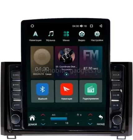 Штатная магнитола Toyota Tundra 2 2013-2021 Canbox M-Line 5610-9233 на Android 10 (4G-SIM, 2/32, DSP, QLed, Tesla)