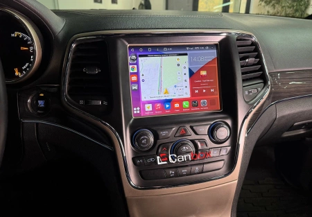 Штатная магнитола Jeep Renegade 2019-2025 Canbox H-Line 5111 8.4 дюйма на Android 10 (4G-SIM, 4/32, DSP, QLed)