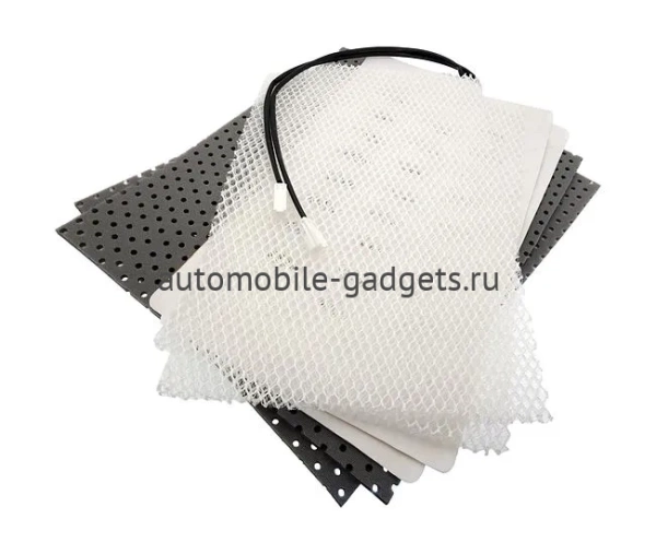 Комплект вентиляции и подогрева одного сидения с круглой кнопкой Ksize ZGC70