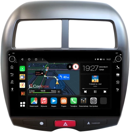 Штатная магнитола Canbox H-Line 7808-10-1213 для Peugeot 4008 2012-2017 на Android 10 (4G-SIM, 6/128, DSP, QLed) С крутилками