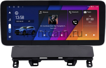 Honda Fit 4, Jazz 4 2020-2024 12.3 дюйма Canbox GT1231-0132 на Android 10 (CarPlay, 2/32, DSP, QLed) Audi Style
