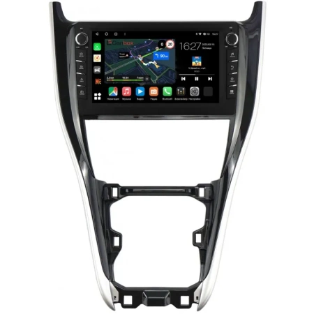 Штатная магнитола Canbox M-Line 7835-10-1227 для Toyota Harrier 3 (XU60) 2017-2020 на Android 10 (4G-SIM, 2/32, DSP, QLed) С крутилками