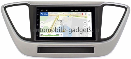 Hyundai Solaris 2 2017-2024 OEM на Android 10 (CarPlay, AHD, 1/32) (RK7-RP-HDLSLc-33)