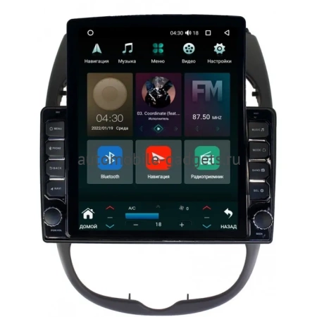 Штатная магнитола Peugeot 206 1998-2012 Canbox M-Line 5610-9117 на Android 10 (4G-SIM, 2/32, DSP, QLed, Tesla)