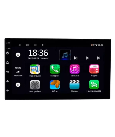 2 DIN 7 дюймов универсальная магнитола OEM MT7 2/32 на Android 10 CarPlay