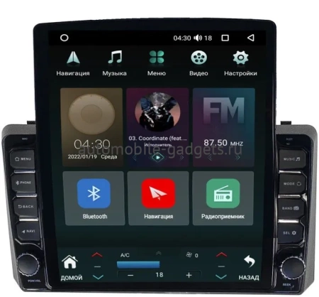 Kia Carnival 3 2014-2021 (в оригинальную рамку) Canbox M-Line 5610-9-098 на Android 10 (4G-SIM, 2/32, DSP, QLed, Tesla)