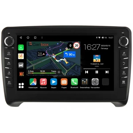 Audi TT (8J) 2006-2014 Canbox M-Line 7831-9202 на Android 10 (4G-SIM, 2/32, DSP, IPS) С крутилками