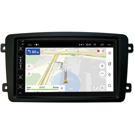 Магнитола в штатное место 2 din Mercedes C-klasse (W203), CLK-klasse (W209), Vito, Viano, G-klasse (W463) Canbox 2/16 на Android 10 (5510-RP-MRCB-51)