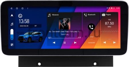 Штатная магнитола Haval Jolion 2021-2023 12.3 дюйма Canbox GT1232-0063 на Android 10 (CarPlay, 2/32, DSP, QLed) Mercedes Style