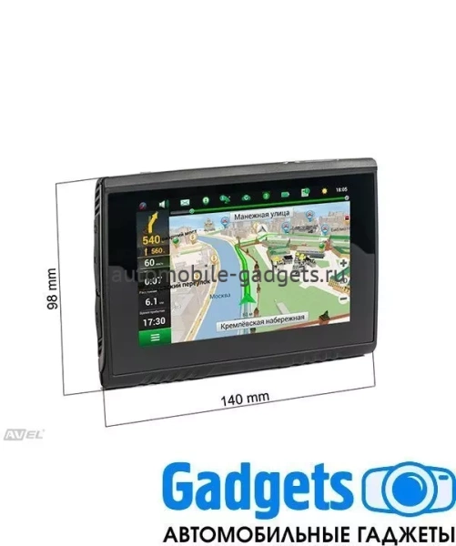 Навигатор для мотоцикла с экраном 5" DRC055A