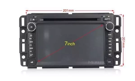Carmedia MKD-G727-P30 штатная магнитола для Hummer H2, Chevrolet, GMC, BUICK на Android 10 с 2Gb, DSP