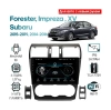 Штатная магнитола Subaru XV, Impreza 2014 - 2016, Forester 2015-2019 Wide Media LC9836ON-1/16 Тип2