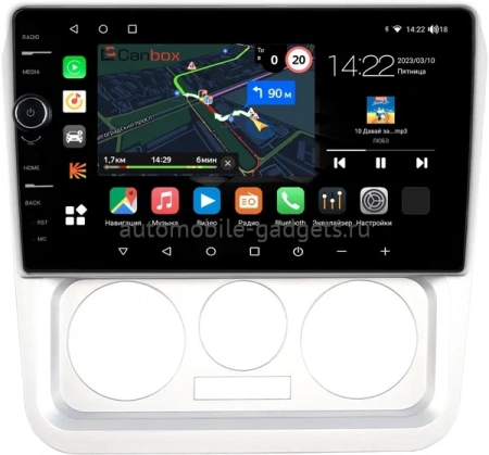 Штатная магнитола Geely CK 2008-2016 Canbox M-Line 7841-9-1237 на Android 10 (4G-SIM, 4/64, DSP, QLed)