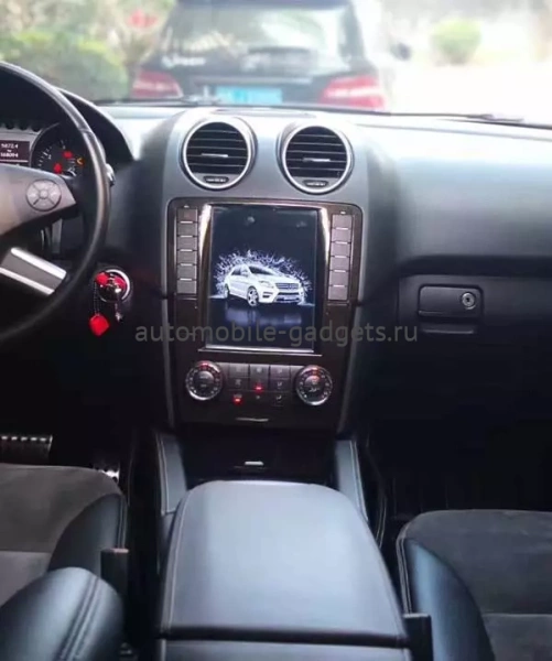 Carmedia NH-1005 ("Тесла-стиль") штатная магнитола для Mercedes-Benz ML W164 2005-2011, GL X164 2006-2012 на Android 11 c 4GB, DSP, 4G
