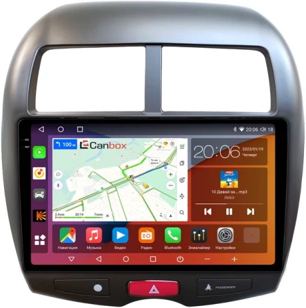 Peugeot 4008 2012-2017 Canbox H-Line 2K 4181-10-1213 на Android 10 (4G-SIM, 4/32, DSP, QLed)