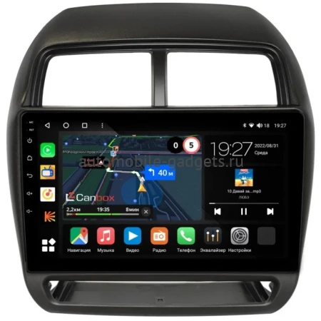 Штатная магнитола Canbox M-Line 4543-10-1530 для Mitsubishi ASX, Outlander Sport, RVR 3 2016-2024 на Android 10 (4G-SIM, 2/32, DSP, QLed)