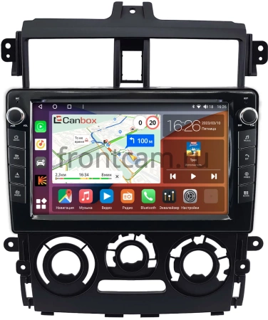 Mitsubishi Colt 6 2002-2012 (матовая) Canbox H-Line 7822-9-0412 на Android 10 (4G-SIM, 4/32, DSP, IPS) С крутилками