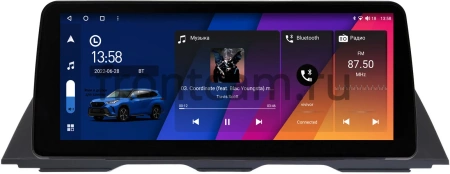 BMW 5 (F10, F11) 2009-2017 12.3 дюйма Canbox GT1233-0012 на Android 10 (CarPlay, 2/32, DSP, QLed) BMW Style
