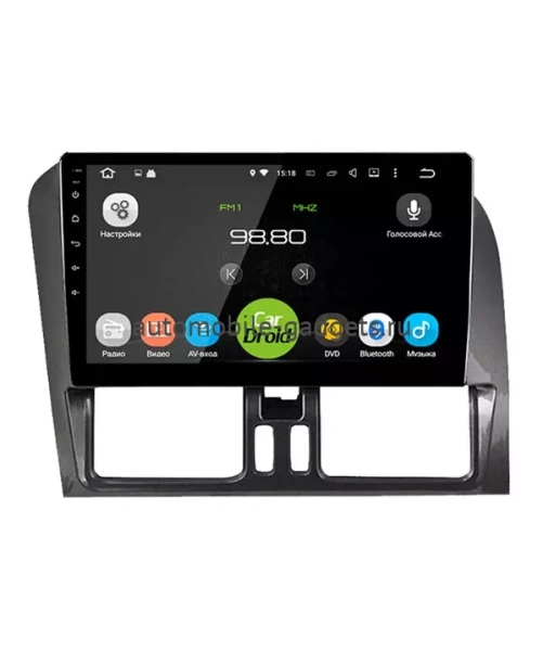 Roximo CarDroid RD-3803F Штатная магнитола для Volvo XC60 2008-2017 на Android 10 с 4GB, DSP Roximo CarDroid RD-3803F Штатная магнитола для Volvo XC60 2008-2017 на Android 10 с 4GB, DSP