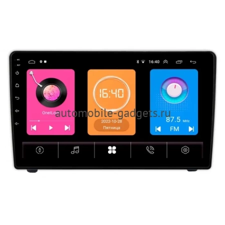 Peugeot 407 2004-2011 (черная) OEM RK9-6720 на Android 10 (CarPlay, AHD, 1/32)